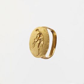 Minoan art - Gold finger ring 